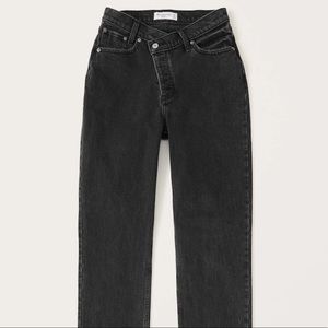 Abercrombie High Rise Dad Jean